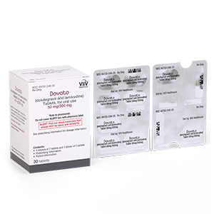 DOVATO TABLET 50MG/300MG 1X30 BLSTR DOVATO TABLET 50MG/300MG 1X30 BLSTR