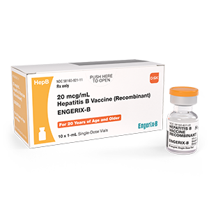 ENGERIX-B VIAL 20MCG/ML 10'S ENGERIX-B VIAL 20MCG/ML 10'S