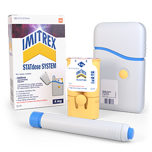 IMITREX INJ STATDOSE SYSTEM 4MG/0.5ML 1S IMITREX INJ STATDOSE SYSTEM 4MG/0.5ML 1S