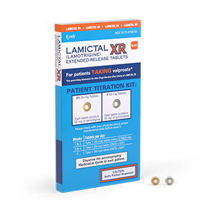 LAMICTAL XR TABLETS 25MG/50MG STARTER KT LAMICTAL XR TABLETS 25MG/50MG STARTER KT