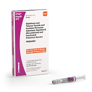 PEDIARIX PFS1DOSE/0.5ML NO NDL 10S LM PEDIARIX PFS1DOSE/0.5ML NO NDL 10S LM