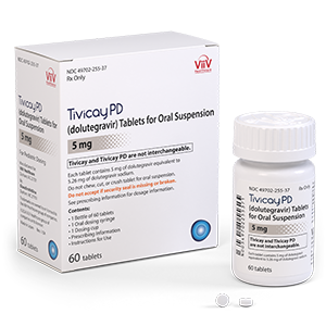 TIVICAY PD (DTG) TAB FOR ORAL SUSP 1X60 TIVICAY PD (DTG) TAB FOR ORAL SUSP 1X60