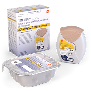 TRELEGY ELLIPTA 200/62.5/25MCG 1X14D INST PACK TRELEGY ELLIPTA 200/62.5/25MCG 1X14D INST PACK
